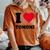 I Love Tomomi レディースオーバーサイズコンフォートTシャツ Yam