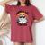 ラグドール ライフ 猫 男性 女性 キッズ ギフト レディースオーバーサイズコンフォートTシャツ Crimson ラグドール ライフ 猫 男性 女性 キッズ ギフト レディースオーバーサイズコンフォートTシャツ Crimson