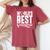 メンズ 世界一のおばあちゃん ドライ レディースオーバーサイズコンフォートTシャツ Crimson