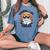 ラグドール ライフ 猫 男性 女性 キッズ ギフト レディースオーバーサイズコンフォートTシャツ Blue Jean ラグドール ライフ 猫 男性 女性 キッズ ギフト レディースオーバーサイズコンフォートTシャツ Blue Jean