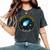 3I Atlas Interstellarisitor Missionパッチデザイン レディースオーバーサイズコンフォートTシャツ Pepper 3I Atlas Interstellarisitor Missionパッチデザイン レディースオーバーサイズコンフォートTシャツ Pepper