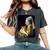 Girl With A Pearl Earring And A Cat 名画パロディ アート猫 長袖tシャツ レディースオーバーサイズコンフォートTシャツ Pepper Girl With A Pearl Earring And A Cat 名画パロディ アート猫 長袖tシャツ レディースオーバーサイズコンフォートTシャツ Pepper