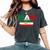 Iran Lionun Flagiranpersianflag Of Iran 長袖tシャツ レディースオーバーサイズコンフォートTシャツ Pepper