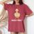 Duck You Duck Lover ひっくり返す鳥 クワック ダッキー 皮肉 レディースオーバーサイズコンフォートTシャツ Crimson