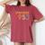 ヴィンテージ 1953 73歳の誕生日プレゼント 男性 女性 73歳 レディースオーバーサイズコンフォートTシャツ Crimson ヴィンテージ 1953 73歳の誕生日プレゼント 男性 女性 73歳 レディースオーバーサイズコンフォートTシャツ Crimson