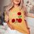 63年前に作られたバラの花 63歳 63歳の誕生日 レディースオーバーサイズコンフォートTシャツ Mustard 63年前に作られたバラの花 63歳 63歳の誕生日 レディースオーバーサイズコンフォートTシャツ Mustard