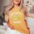 母の日 世界で一番のおばあちゃん グランドマザー レディースオーバーサイズコンフォートTシャツ Mustard 母の日 世界で一番のおばあちゃん グランドマザー レディースオーバーサイズコンフォートTシャツ Mustard