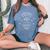 25 歳の誕生日レトロ限定版男性女性ヴィンテージ 2001 レディースオーバーサイズコンフォートTシャツ Blue Jean