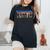 Tokyokyline Rainbow Bridge Tokyo Tower Tokyo Night レディースオーバーサイズコンフォートTシャツ 黒
