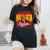 スペイン 女性 フラメンコ スペイン闘牛 男性 レディースオーバーサイズコンフォートTシャツ 黒 スペイン 女性 フラメンコ スペイン闘牛 男性 レディースオーバーサイズコンフォートTシャツ 黒