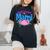 世界一偉大なマミさん-おばあちゃん レディースオーバーサイズコンフォートTシャツ 黒