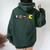 Retro Arcade Game Horror Movie Ghosts Costume Kids Women Oversized Hoodie Back Print Forest