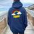 Present Cute arcastic Retrointage Rainbow レディース オーバーサイズ パーカー バックプリント 森