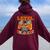 36歳の誕生日プレゼント 36歳 男性と女性、ビデオゲーム 1985年生まれ レディース オーバーサイズ パーカー バックプリント マルーン