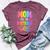 Mom Of The Birthday Girl Matching Family Party Bella Canvas T-shirt Heather Maroon