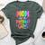 Mom Of The Birthday Girl Matching Family Party Bella Canvas T-shirt Heather Forest