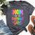 Mom Of The Birthday Girl Matching Family Party Bella Canvas T-shirt Heather Dark Grey