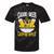 Canoe Beer Campfire Repeat Kayak Canoe Tie-Dye T-Shirts Black Tie-Dye
