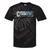 Canoe Canoeing Canoe Raglan Baseball Tee Tie-Dye T-Shirts Black Tie-Dye