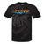 Canoe Canoeing Retro Canoe Raglan Baseball Tee Tie-Dye T-Shirts Black Tie-Dye