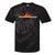 Canoe Canoeing Retro Vintage Canoeing Tie-Dye T-Shirts Black Tie-Dye