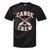 Canoe Crew Paddling Team Retro Graphic Tie-Dye T-Shirts Black Tie-Dye