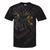 Canoe Ghost Camping Ghost Lake Halloween Spooky Fall Camping Tie-Dye T-Shirts Black Tie-Dye