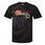 Canoe Retro Vintage Sunset Rainbow Raglan Baseball Tee Tie-Dye T-Shirts Black Tie-Dye