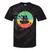 Canoeing Shirt Vintage Retro Canoe Tie-Dye T-Shirts Black Tie-Dye