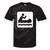 Cool Outdoor Water Sport Canoe Raglan Baseball Tee Tie-Dye T-Shirts Black Tie-Dye