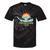 Cooter Canoe Purewick Nursing ICU ED ER Med Surg Nurse Tie-Dye T-Shirts Black Tie-Dye
