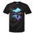 Kayak Kayak Vintage Mountains Canoe Kayak Tie-Dye T-Shirts Black Tie-Dye