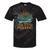 Kayaking Outdoor Water Sports Canoeing Paddle Kayak Tie-Dye T-Shirts Black Tie-Dye