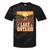Lake Ontario Canoe Fishing Light House Sunset Retro Raglan Baseball Tee Tie-Dye T-Shirts Black Tie-Dye