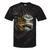 Lakeside Canoe Cabin Escape Scene Tie-Dye T-Shirts Black Tie-Dye Lakeside Canoe Cabin Escape Scene Tie-Dye T-Shirts Black Tie-Dye