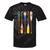 Paddle Canoe Tie-Dye T-Shirts Black Tie-Dye