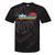 Paddling Canoe Retro Vintage For Canoeists And Paddle Tie-Dye T-Shirts Black Tie-Dye