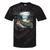 Solo Canoe Tourer Who Knows Every Rapid Campsite Portage Tie-Dye T-Shirts Black Tie-Dye