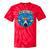 Boat Ball LINE Kayak Polo Canoe Team Raglan Baseball Tee Tie-Dye T-Shirts Red Tie-Dye