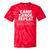 Camp Canoe Repeat Outdoor Adventure Tie-Dye T-Shirts Red Tie-Dye