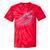 Canoe Canoeing Kayak Paddling Canoeist Tie-Dye T-Shirts Red Tie-Dye