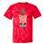 Canoe Hair Club Paddling Retro Tie-Dye T-Shirts Red Tie-Dye