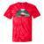 Canoe Lover Time To Paddle Raglan Baseball Tee Tie-Dye T-Shirts Red Tie-Dye
