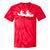 Canoe Paddlers Tie-Dye T-Shirts Red Tie-Dye Canoe Paddlers Tie-Dye T-Shirts Red Tie-Dye