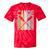 Canoe Vintage Canoeing Retro Canoe Paddling Tie-Dye T-Shirts Red Tie-Dye