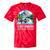 I Like Canoeing And Maybe 3 People Canoe Tie-Dye T-Shirts Red Tie-Dye