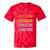 Canoeing Tie-Dye T-Shirts Red Tie-Dye