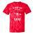 Kayak I Canoe Canoe Sleeveless Tie-Dye T-Shirts Red Tie-Dye