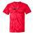 Kayaking Graphic Kayak Figure Kayaker Canoe Paddling Tie-Dye T-Shirts Red Tie-Dye