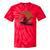 Kayaking Sloth Kayak Kayaker Canoe Paddling Tie-Dye T-Shirts Red Tie-Dye